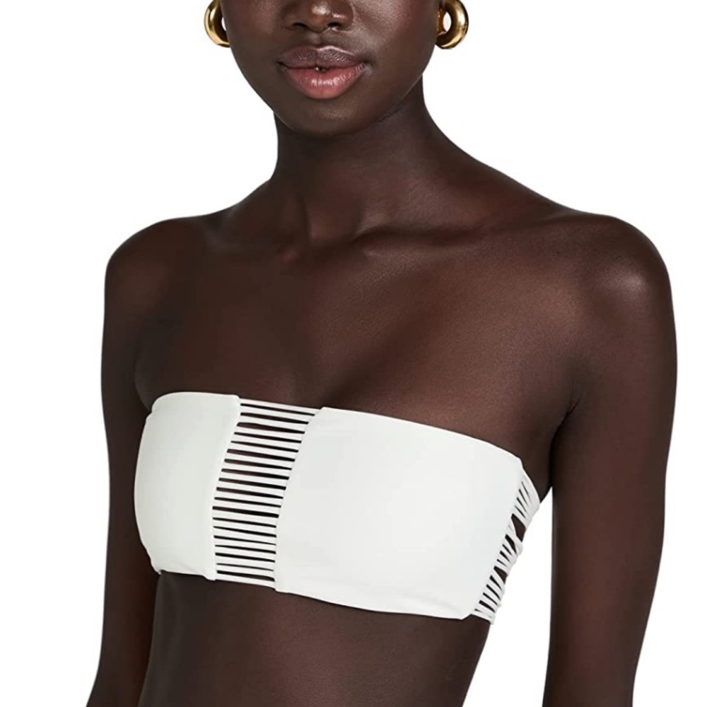 MIKOH Women's Sunset Bandeau Bikini Top SMALL